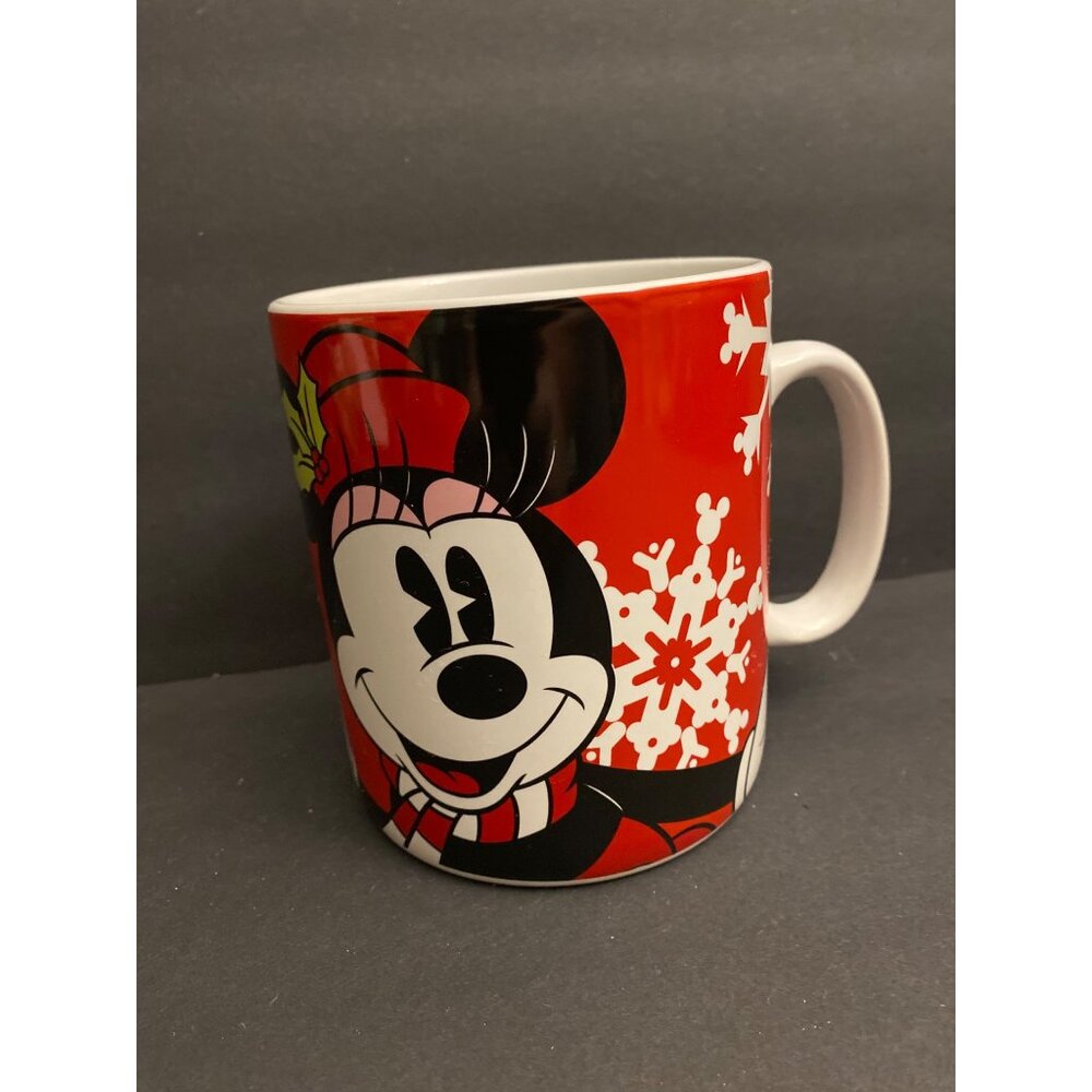 Disney Minnie Mouse Galerie Christmas Mug Large Cup for Coffee, Tea or Soup EXC